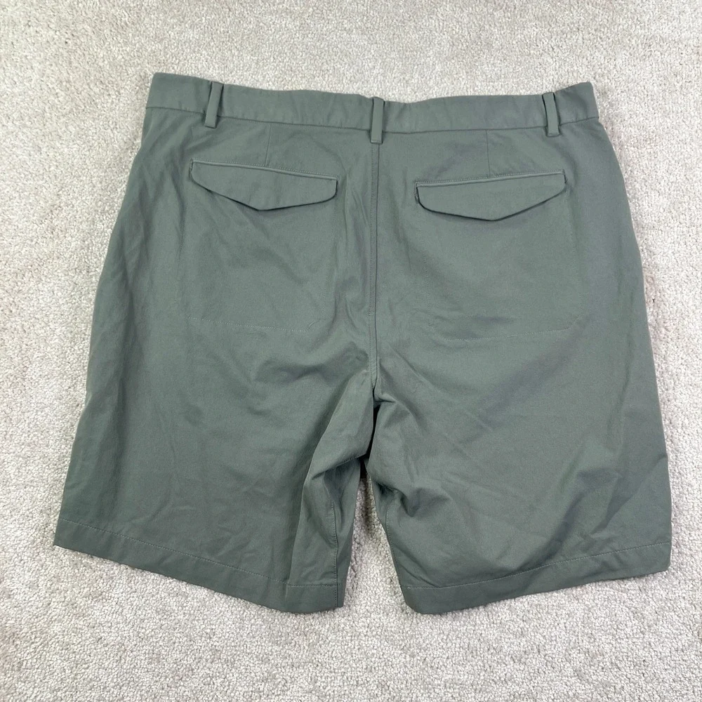 REI Co-op Mens 38 Shorts Green Sahara Path Hiking Stretch Gorpcore 167458